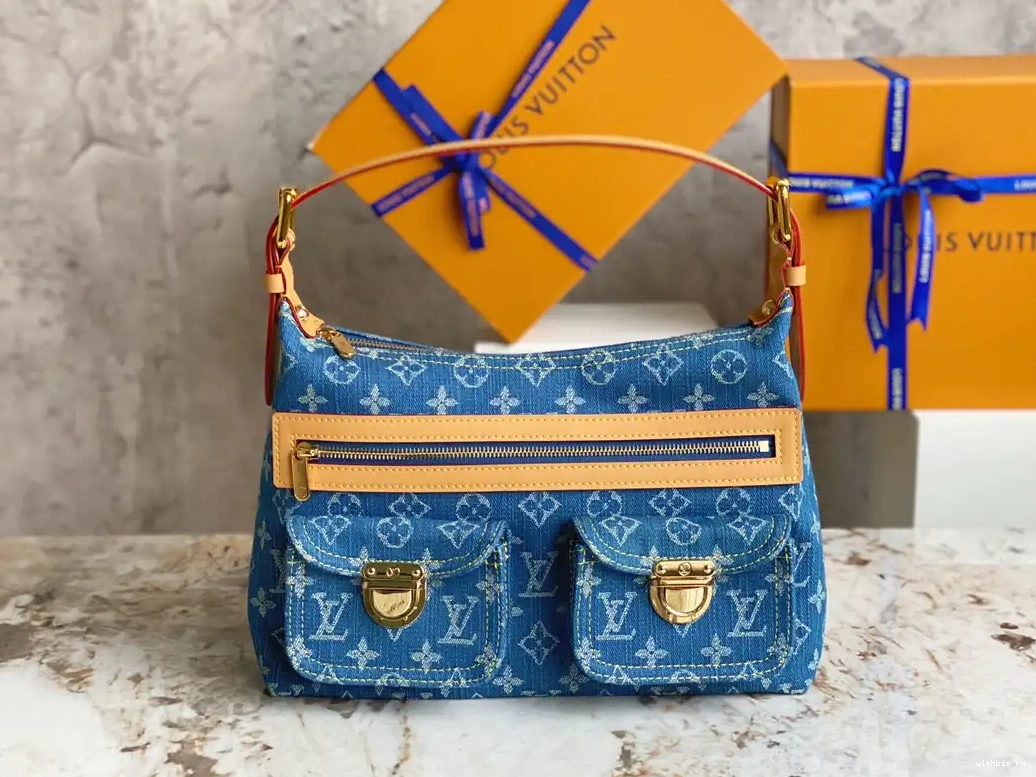 WIS LOUIS DENIM VUITTON VINTAGE 0706